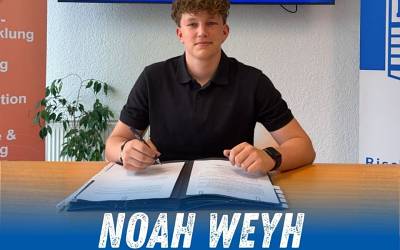 Vertragsverlängerung Noah Weyh